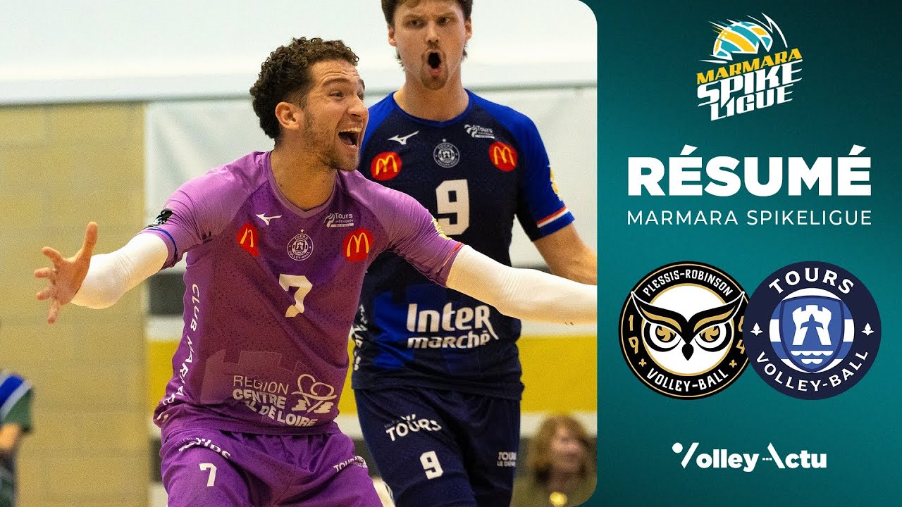 Résumé : Plessis-Robinson vs Tours | J2 MSL 25-26