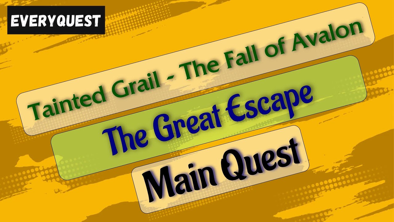 Let's Play - Tainted Grail - The Fall of Avalon - The Great Escape