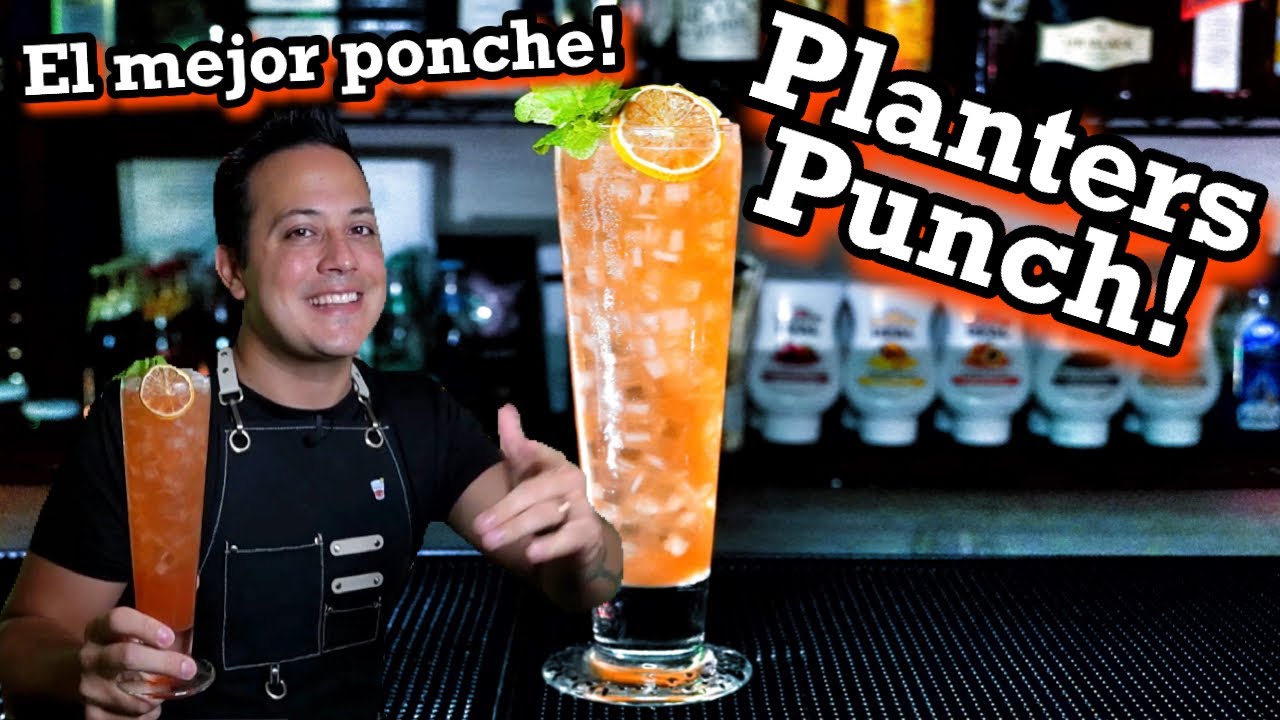 RECETA 🍹 Planters Punch / Como hacer un ponche 🤔