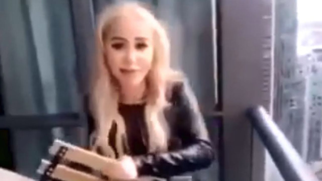 Woman throws chair from Toronto condo balcony