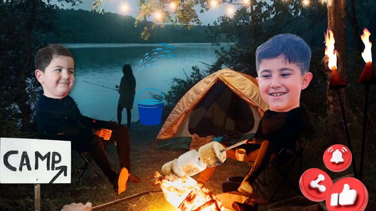 YAVUZHAN VE YAĞIZASLAN İLE KAMP YAPTIK YAVUZLA YAĞIZ ÇEVREYİ TEMİZLEDİLER!!! @DilaKent @elifsinemtv 