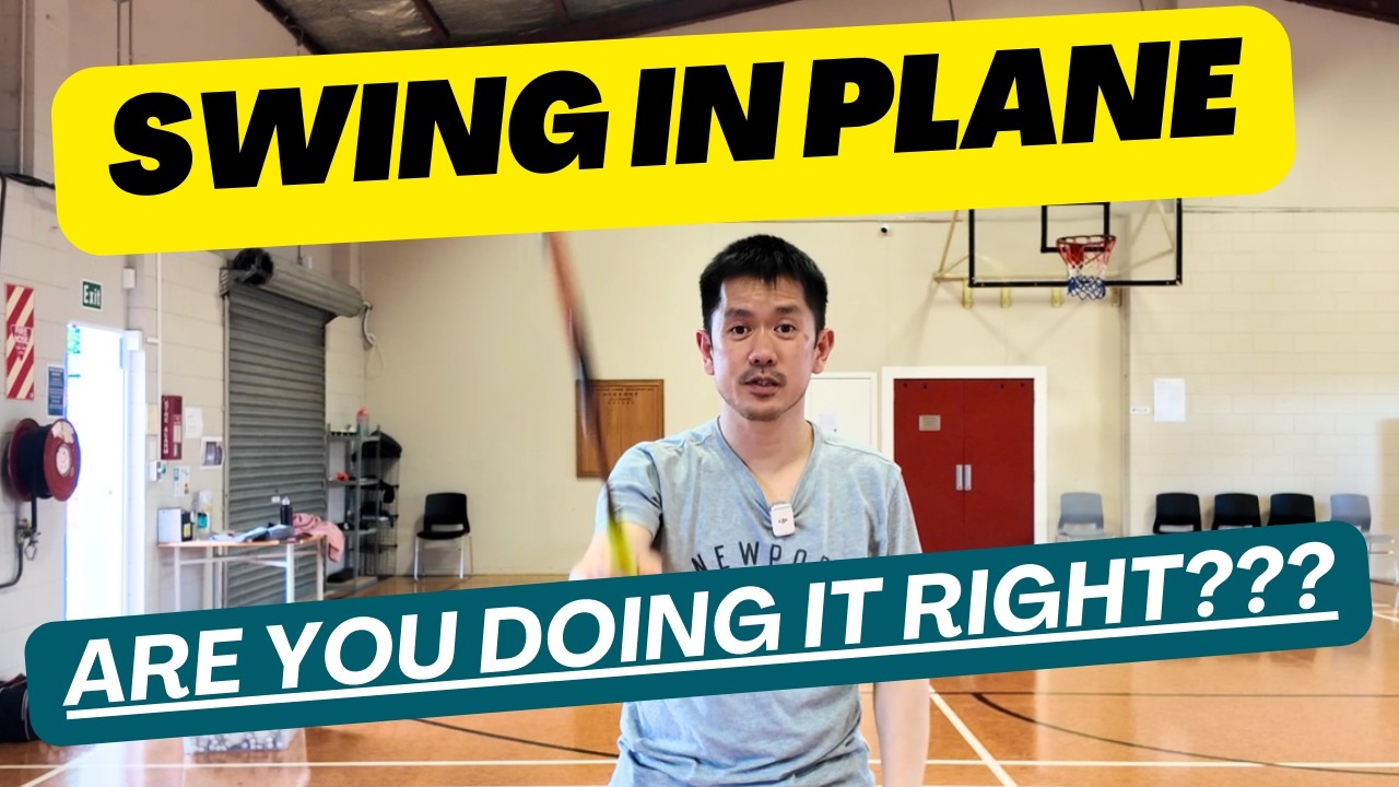 Master STRAIGHT LINE Badminton Swings in 10 MINUTES!