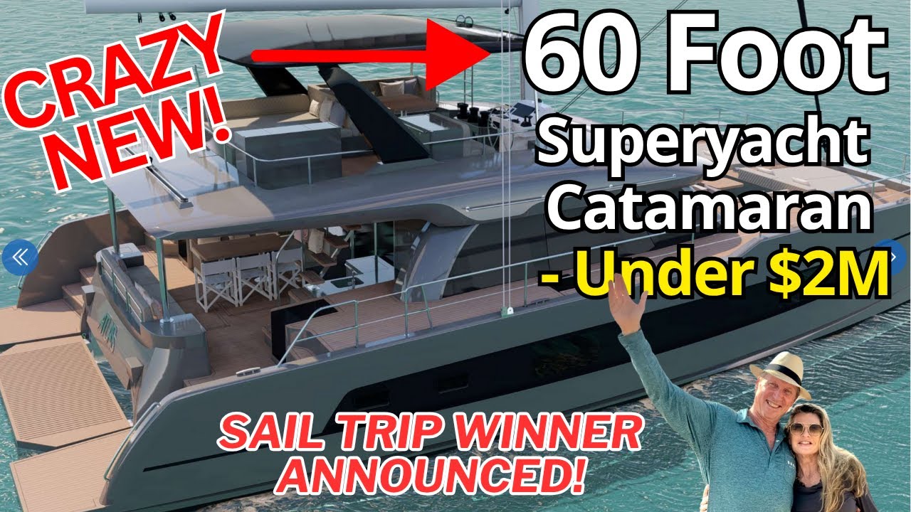 CRAZY!! New 60 Foot Superyacht Catamaran - Under $2M. 
