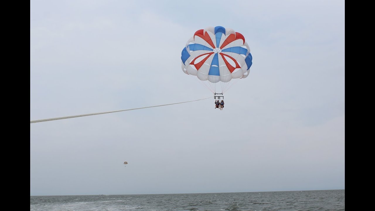 Allen And Jeanne - Parasailing Cape May