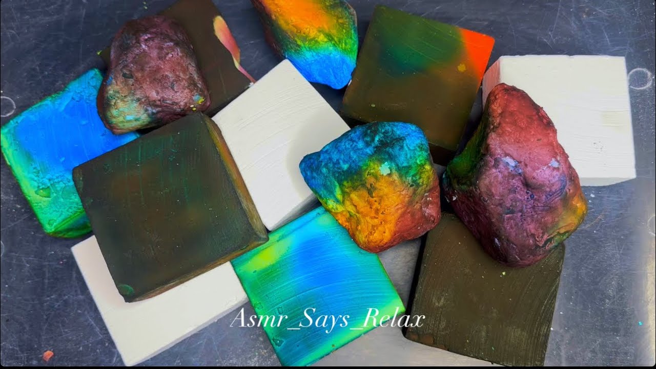 ASMR | Dyed JUMBO Chunks And Freshies | Plain Janes 