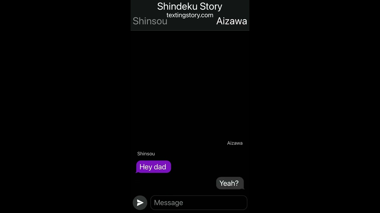 Shindeku Texting Story— Part 1