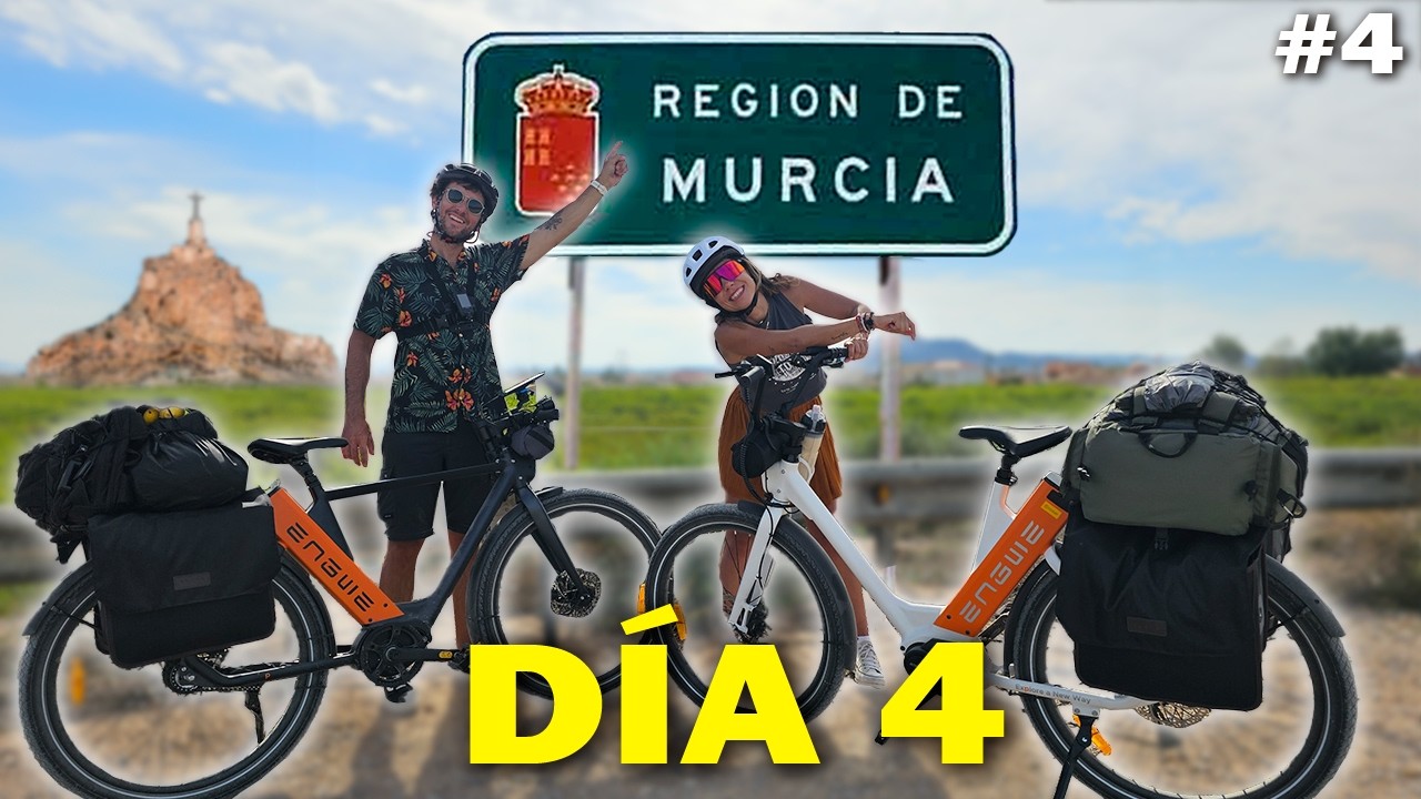Llegamos a Murcia! - Día 4 - Vuelta a España en bicicleta electrica