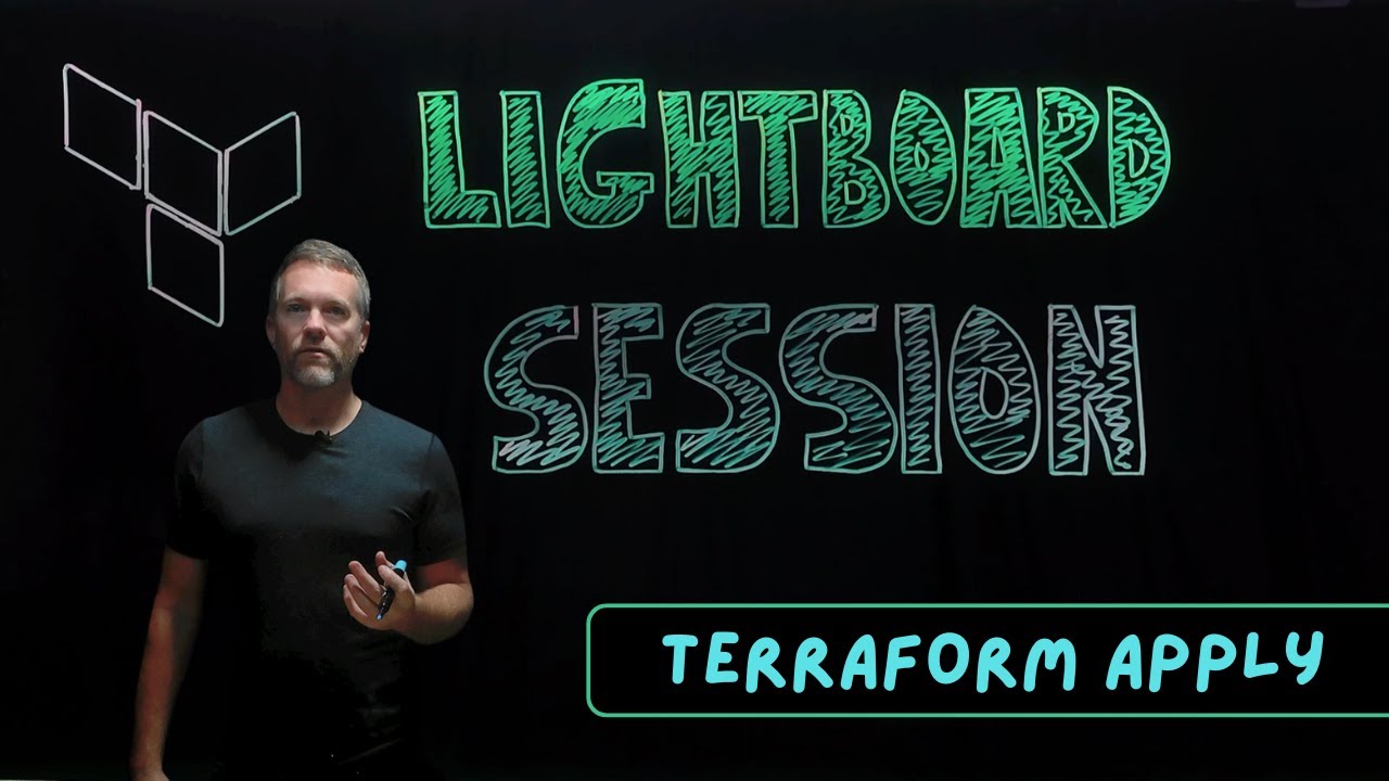 Terraform - Using the terraform apply Command (Lightboard)