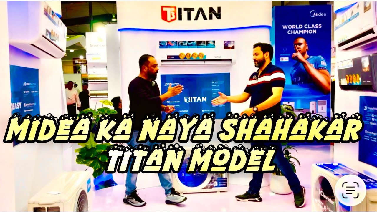 Part 1 Midea titan model  part 2  midea me kiya part show kraye gy #midea #electronic #split 