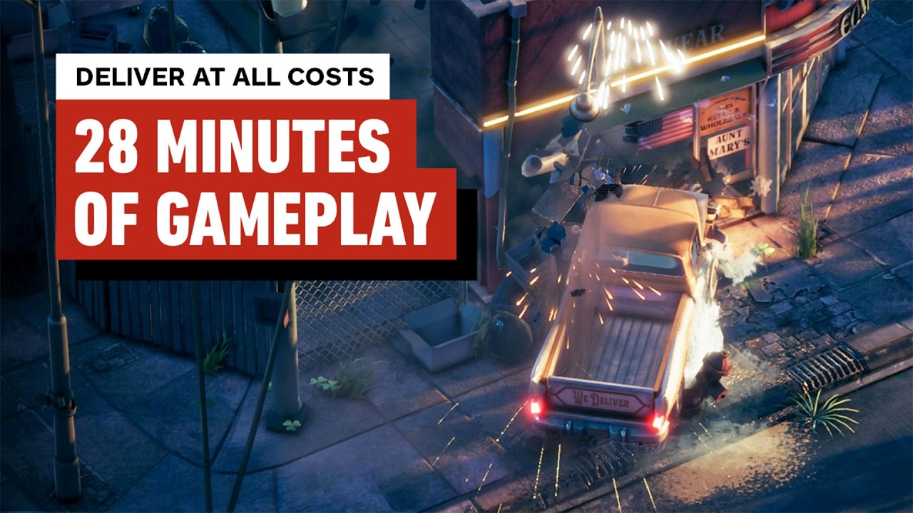 Driving Through a Bunch of Buildings In Deliver At All Costs | The First 28 Minutes of 4K Gameplay
