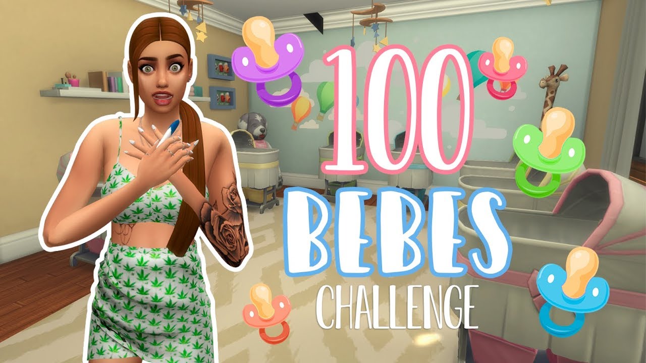 100 BABY CHALLENGE 👶 Tenemos 100 bebés en los SIMS 4 NUEVA SERIE #1 || miriamslowly