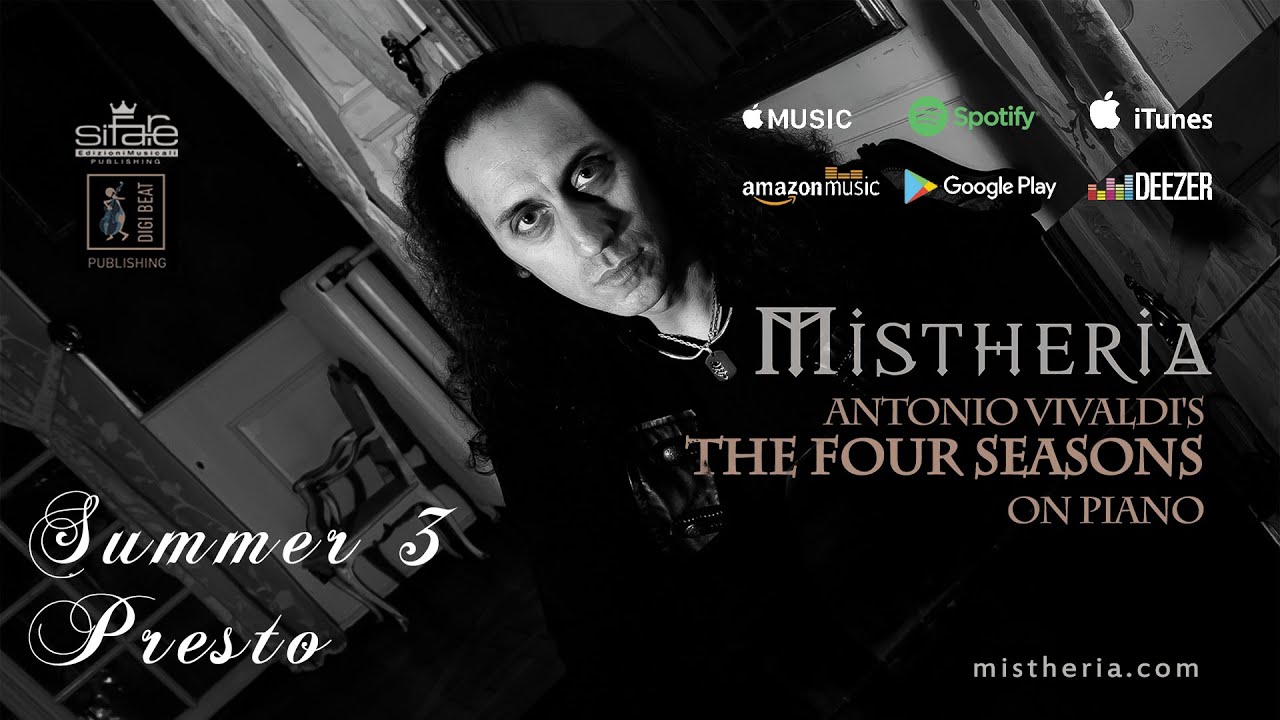 Vivaldi - Summer 3 'Presto' (The Four Seasons) on Piano by Mistheria
