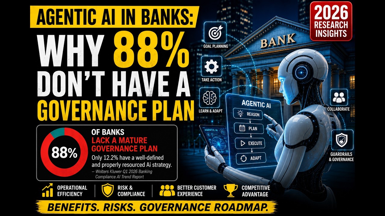 Agentic AI in Banks: Why 88% Still Don't Have an AI Governance Plan (2026)