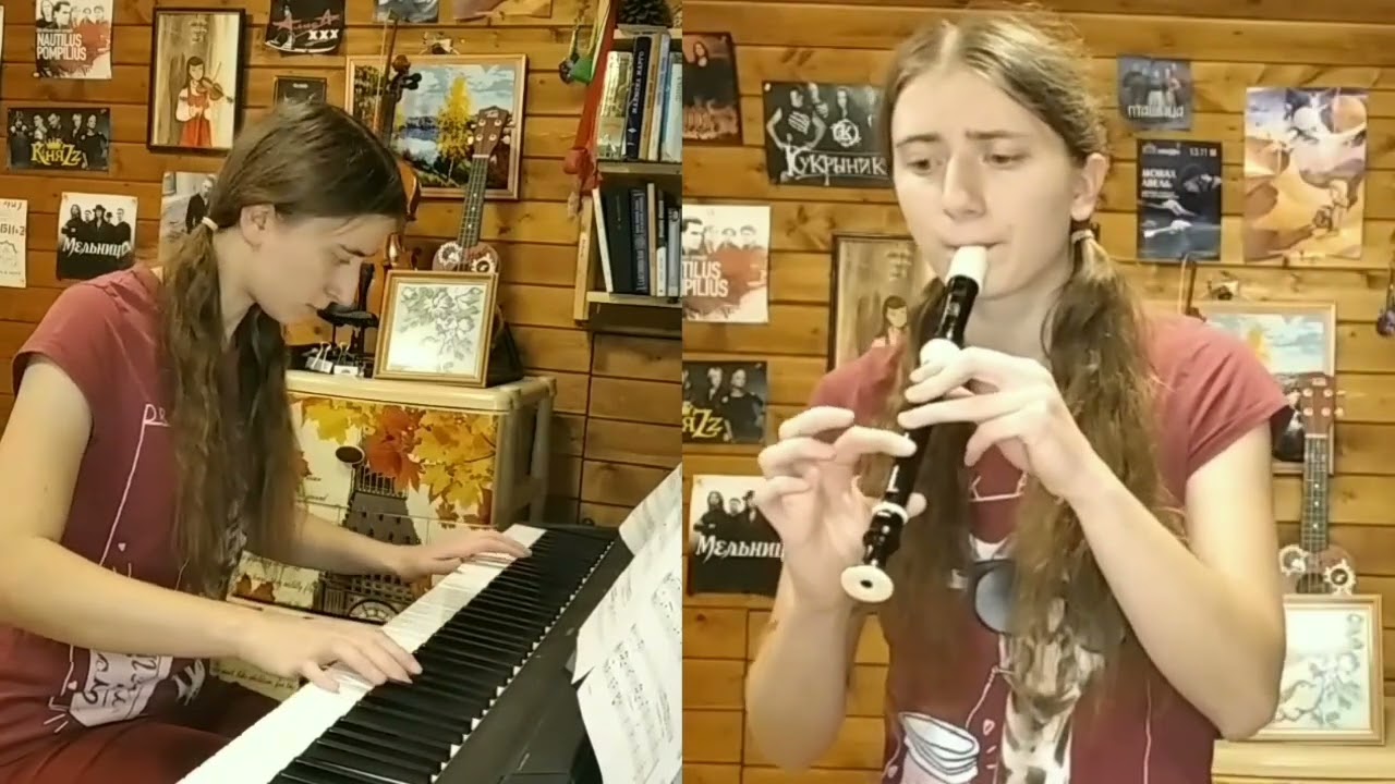 Николай Носков - Исповедь (cover на пианино и блок-флейте)
