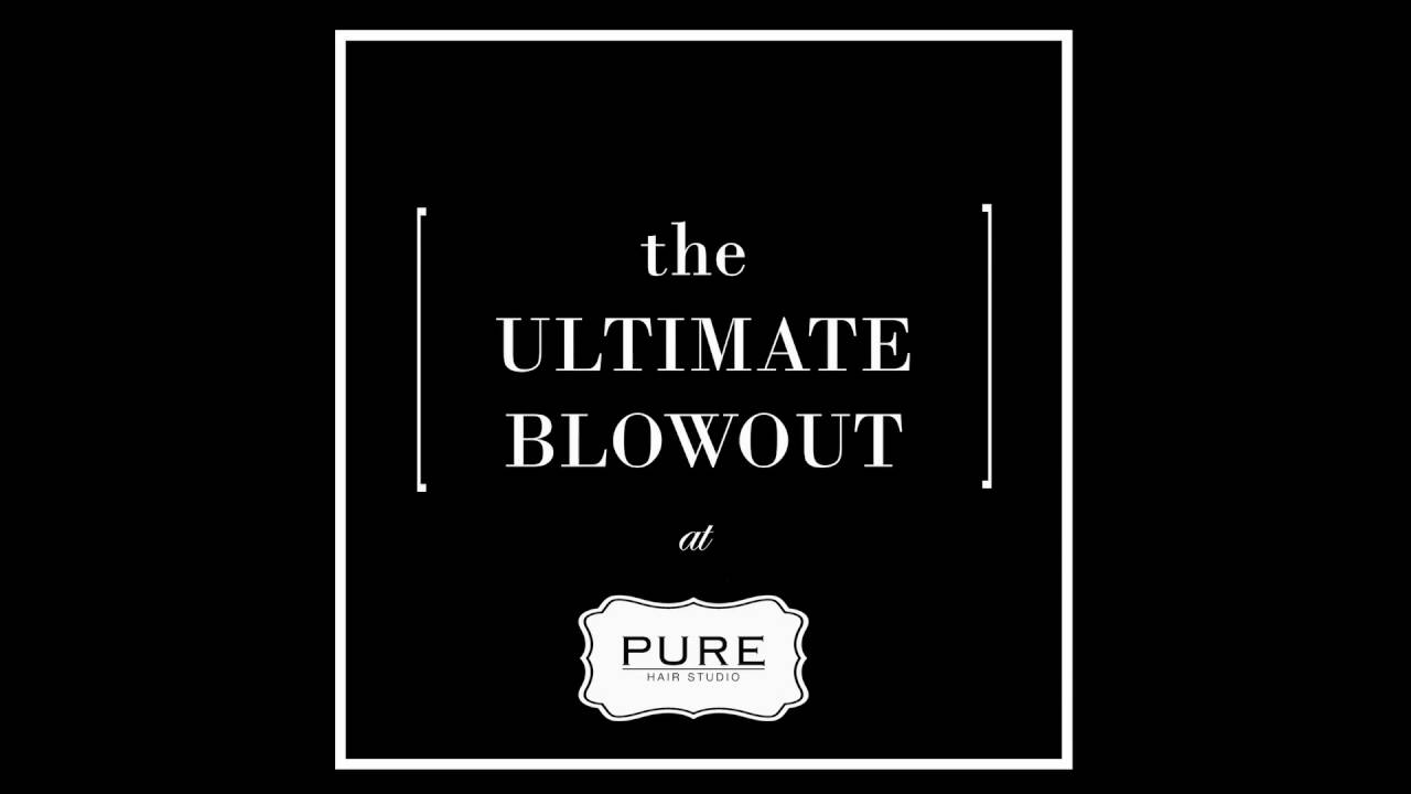 [the ULTIMATE BLOWOUT] Pure Hair Studio, Davines