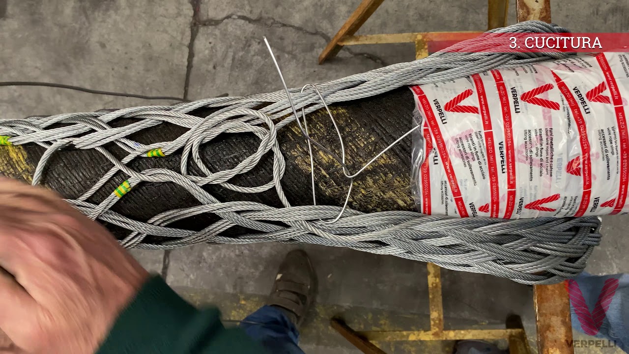Calze Tiracavo - Procedura di montaggio per calze aperte su un fianco