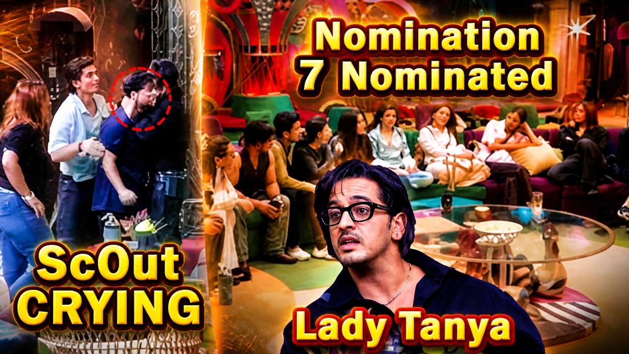 Bigg Boss 20 Big Updates! Live Feed ScOut CRYING! Nomination Task 7 Nominated! Lady Tanya #BB20