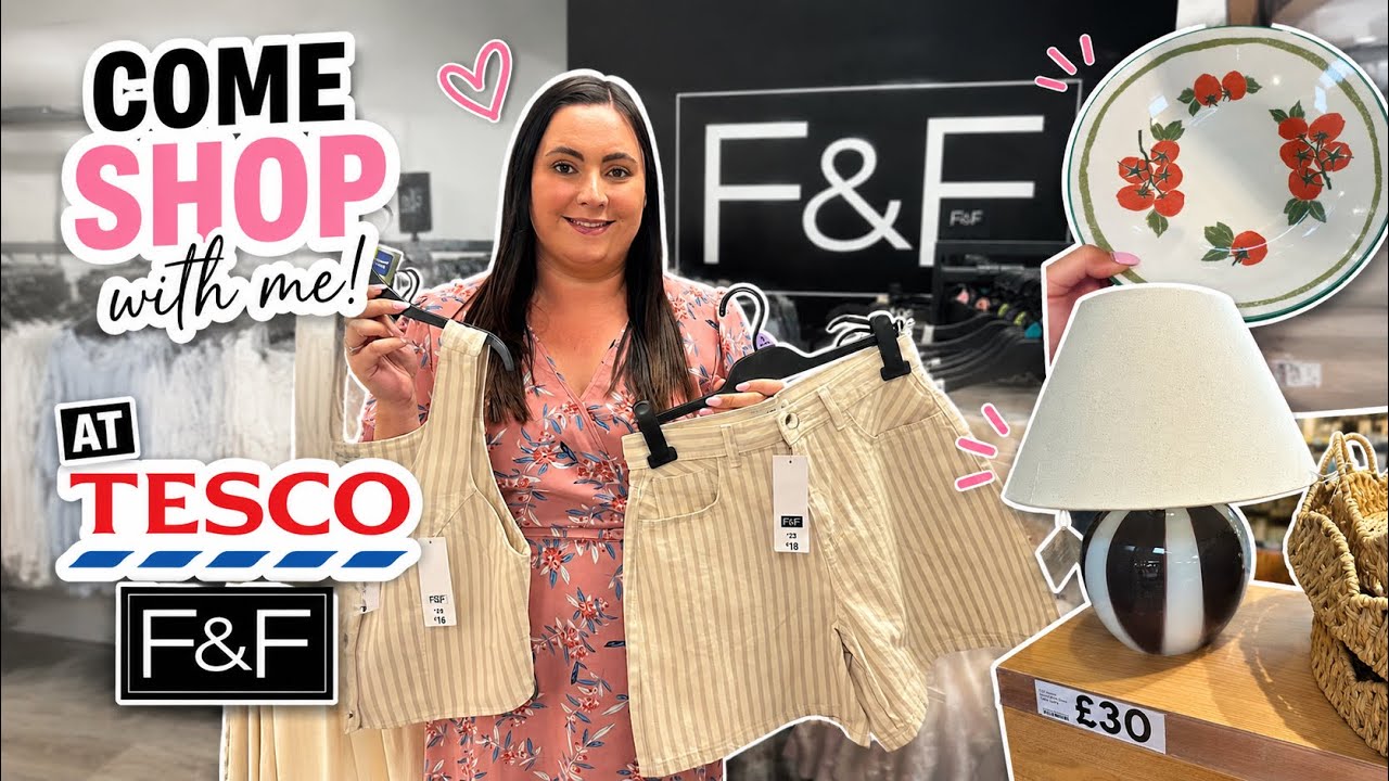 Приходите со мной за покупками в Tesco F&F 🌸 Скидка 25% на летние платья!