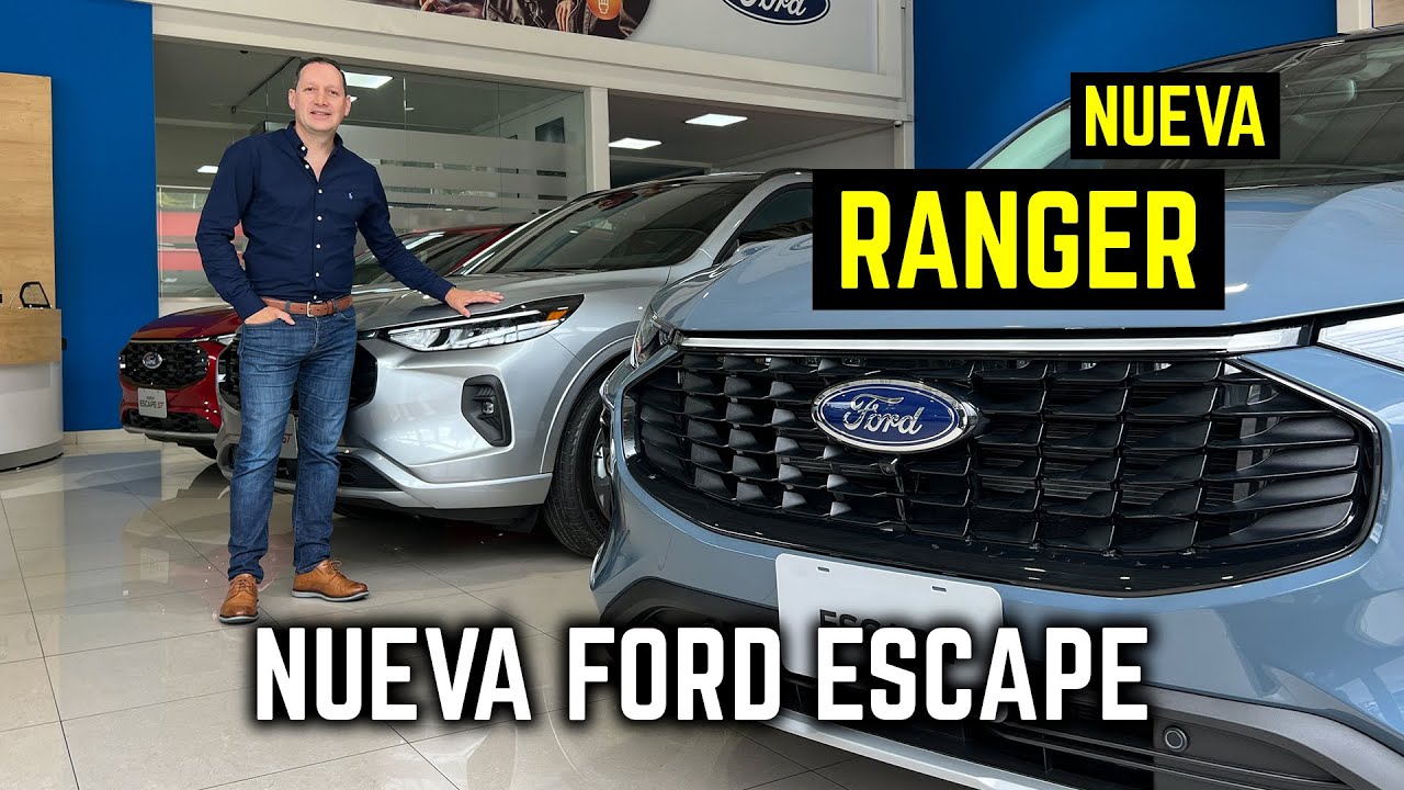 Nueva Ford ESCAPE híbrida 2023 y nueva Ford RANGER ✅ Lanzamiento (EN VIVO)