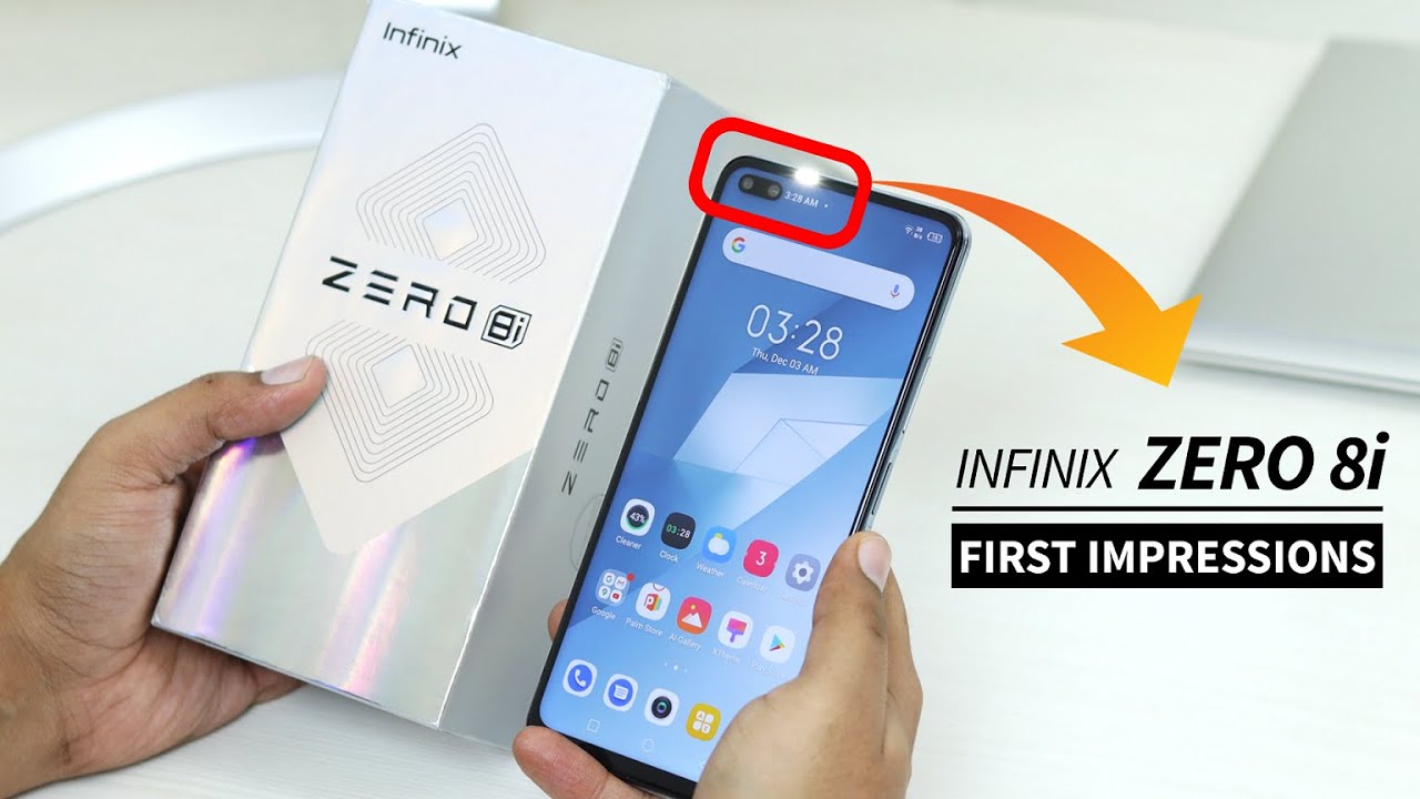 Infinix Zero 8i Unboxing & First Look - Helio G90T | 90Hz Display | 33W Fast Charging 🔥🔥