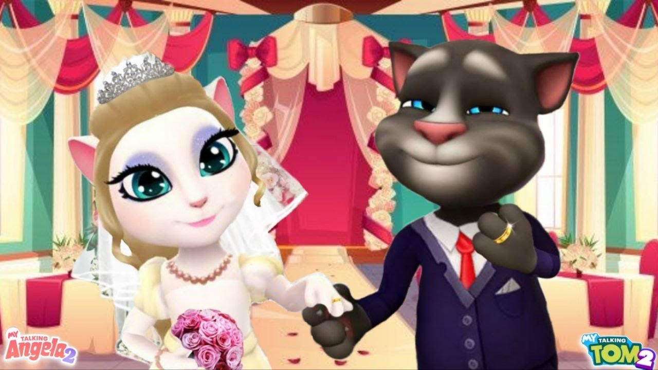 My Talking Angela 2 👰 And My Talking Tom 2🤵 || Wedding 💍