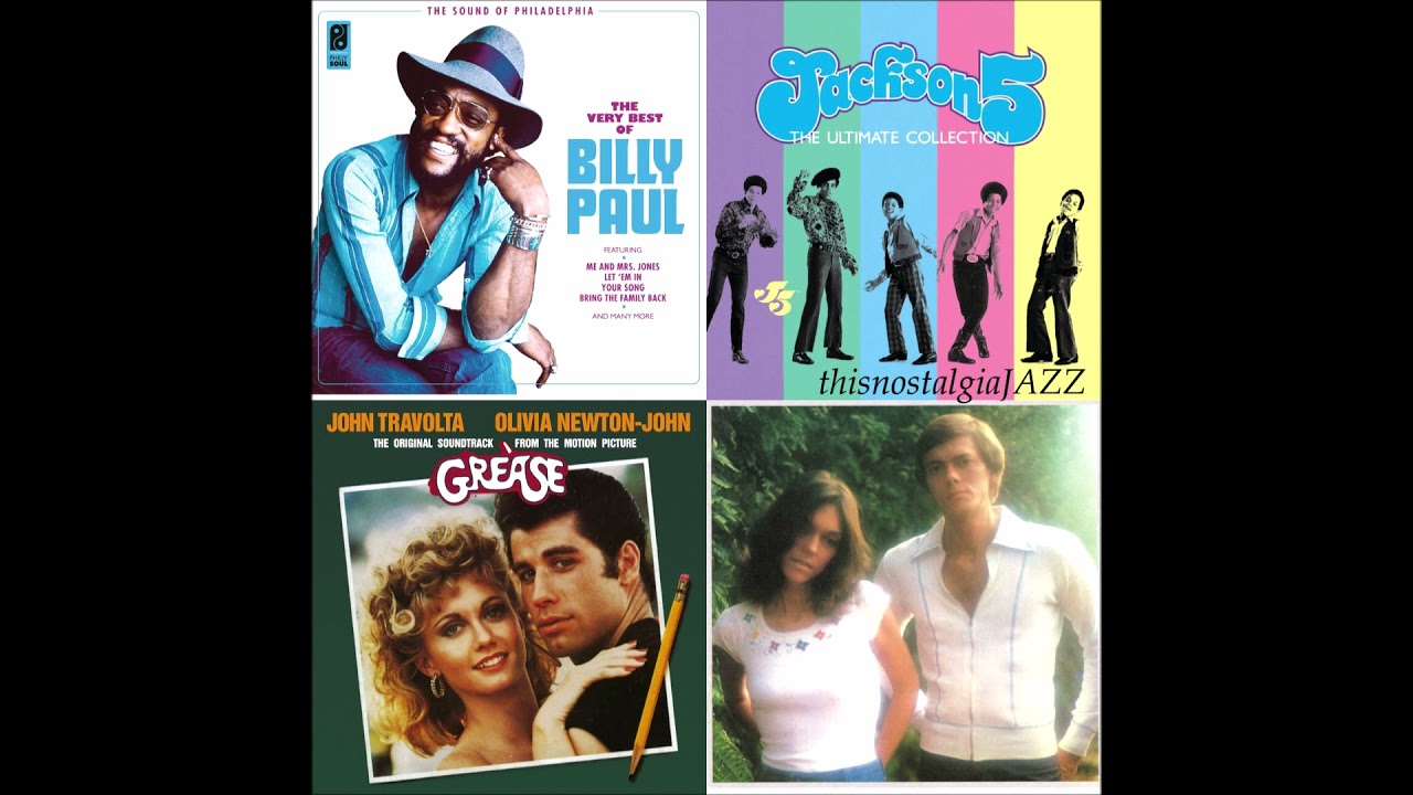 HITS OF THE 70's ~ BILLY PAUL/ THE JACKSON 5/ JOHN TRAVOLTA AND OLIVIA NEWTON-  JOHN/ CARPENTERS