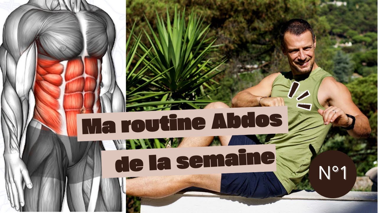 Ma routine abdos de la semaine - n°1