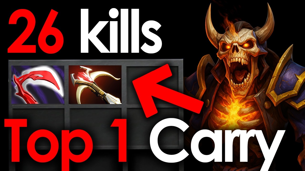 IMMORTAL Clinkz Carry 7.40c – 26 Kill Desolator + Daedalus Build