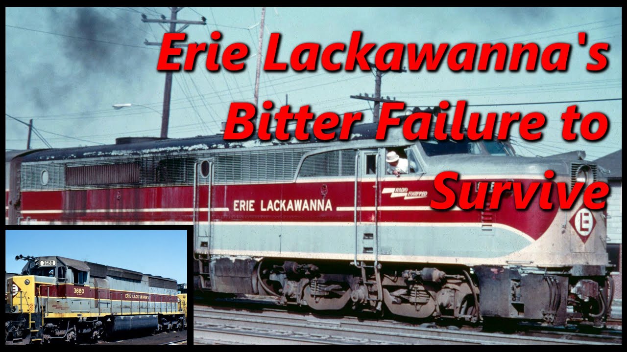 Erie Lackawanna's Bitter Struggle Against Their Fate | Stricken by Bad Luck | History in the Dark