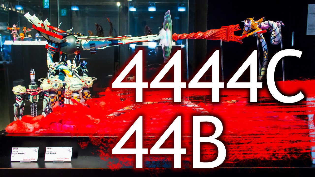 ROBOT SPIRITS 4444C ＆ 44B display