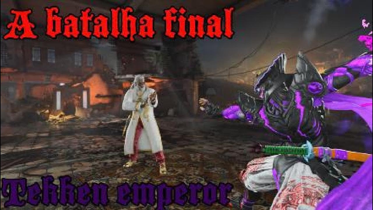 Minhas últimas partidas antes de pegar Tekken emperor