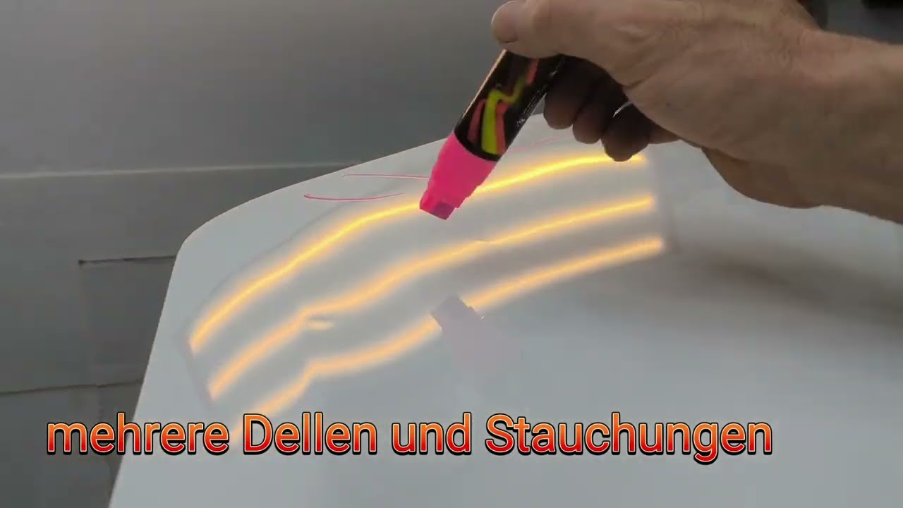 Lackschadenfreie Ausbeultechnik 