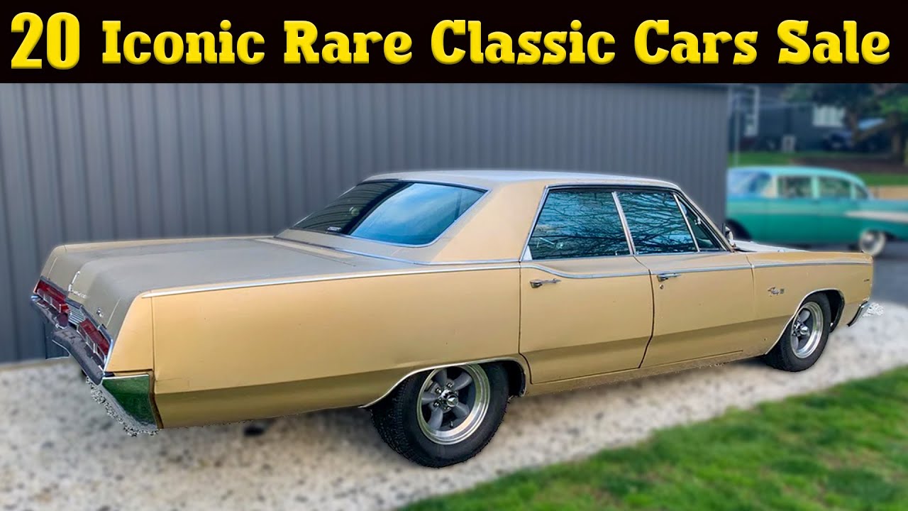 20 Rare & Affordable Classic Cars for Sale Today &ndash; Best Deals & Hidden Gems!