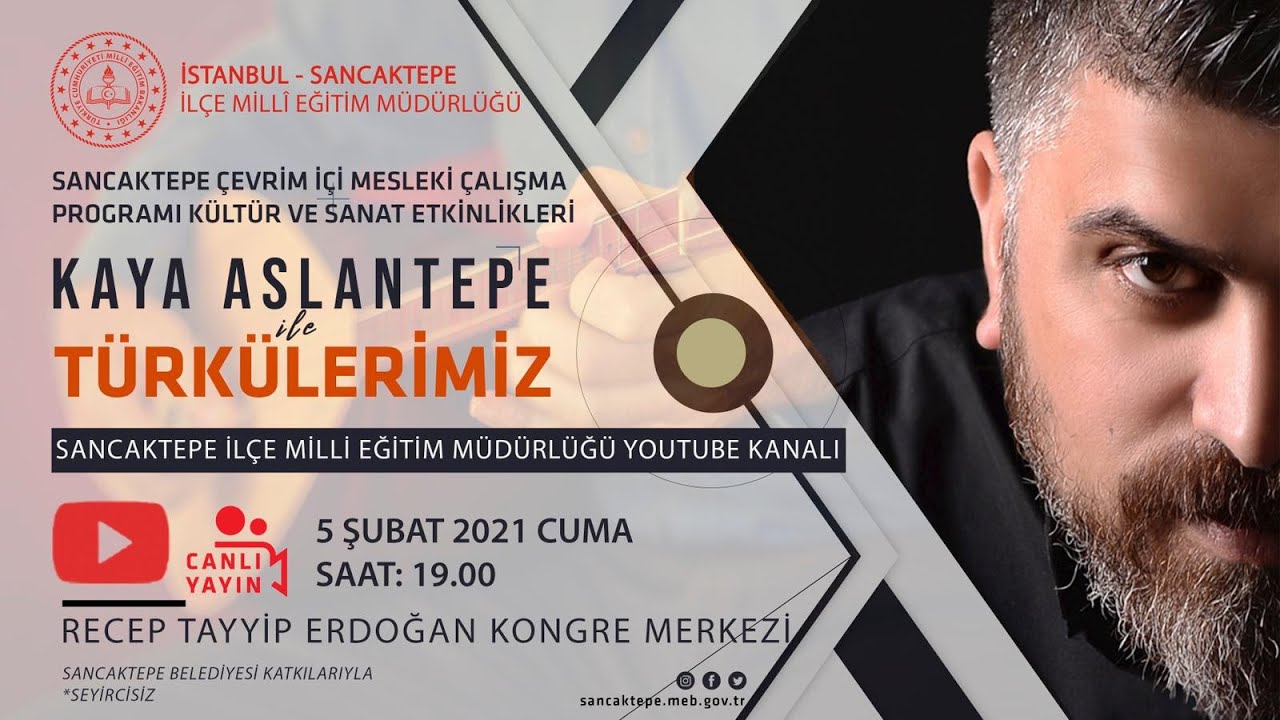 Çevrim İçi Mesleki Çalışma Programı Kültür ve Sanat Etkinliği / Türkülerimiz