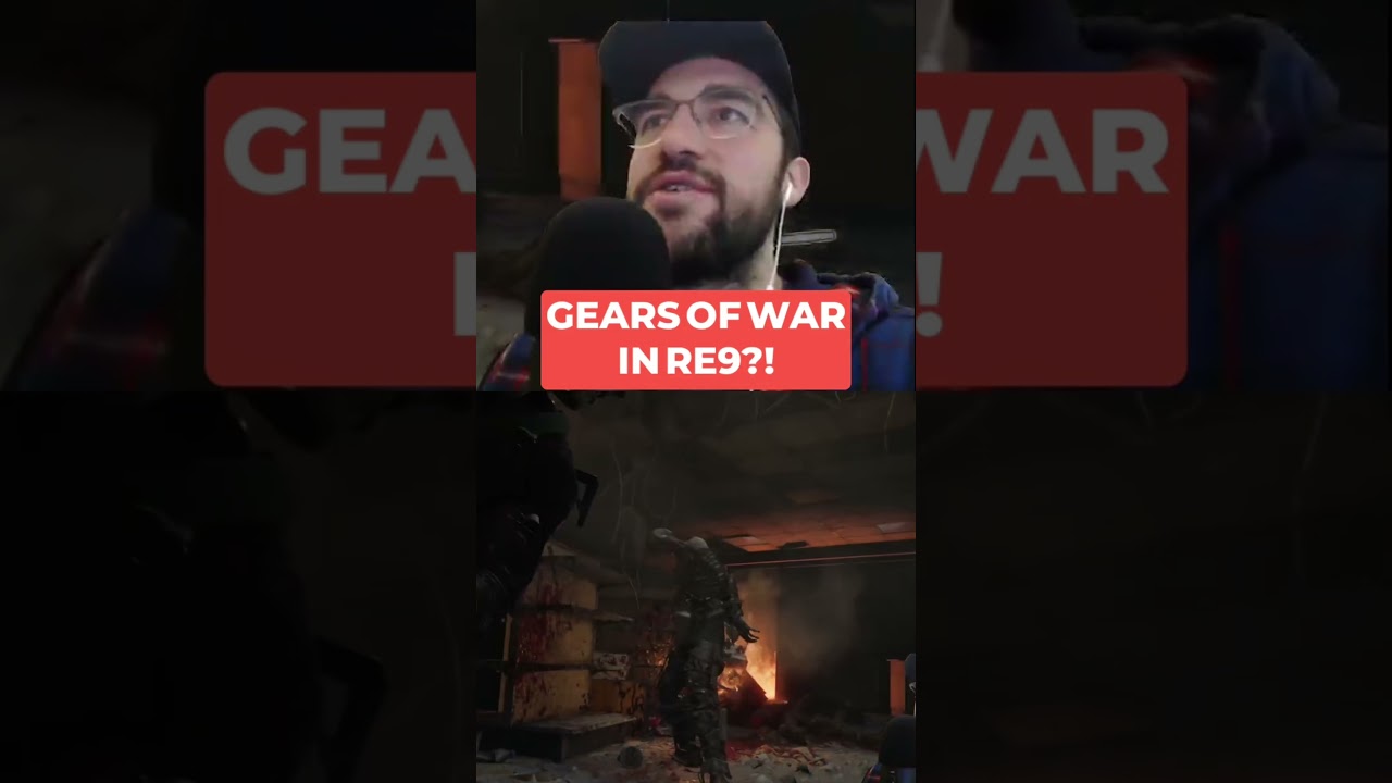 Gears of War moment in Resident Evil 9 Requiem reaction
