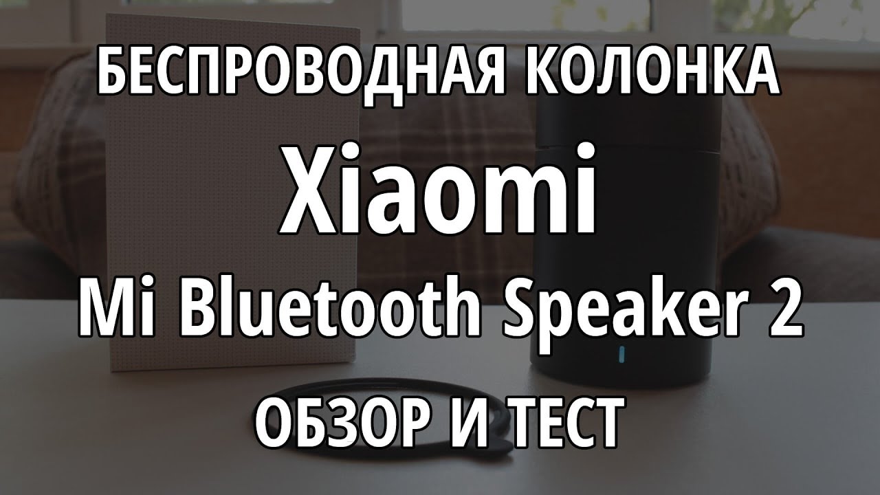 КЛАССНАЯ БЕСПРОВОДНАЯ КОЛОНКА XIAOMI MI BLUETOOTH SPEAKER 2: ОБЗОР И ТЕСТ
