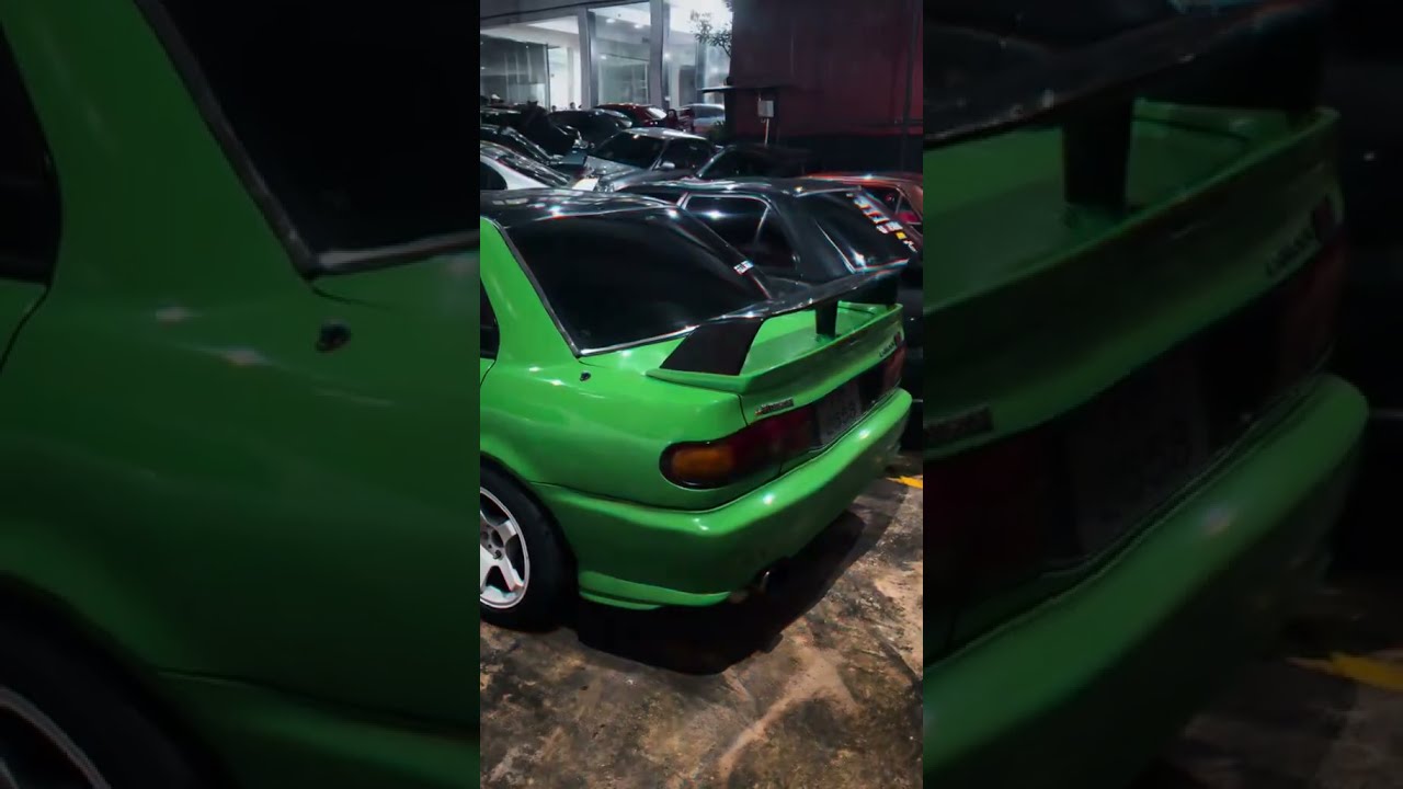 Old Ladies 🚘🔥​#JDM #Mitsubishi #LancerEvo #Evo3 #ClassicCars #Shorts #Grandma #CarMeet