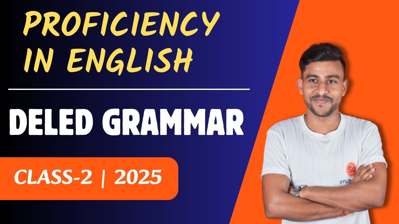 Deled grammar | english grammar for deled entrance exam | proficiency in english d.el.ed 1st year
