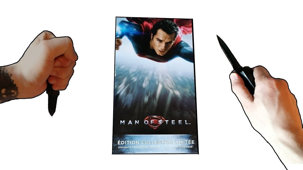 Man of Steel 3D Blu-ray Collectors Edition: Unboxing