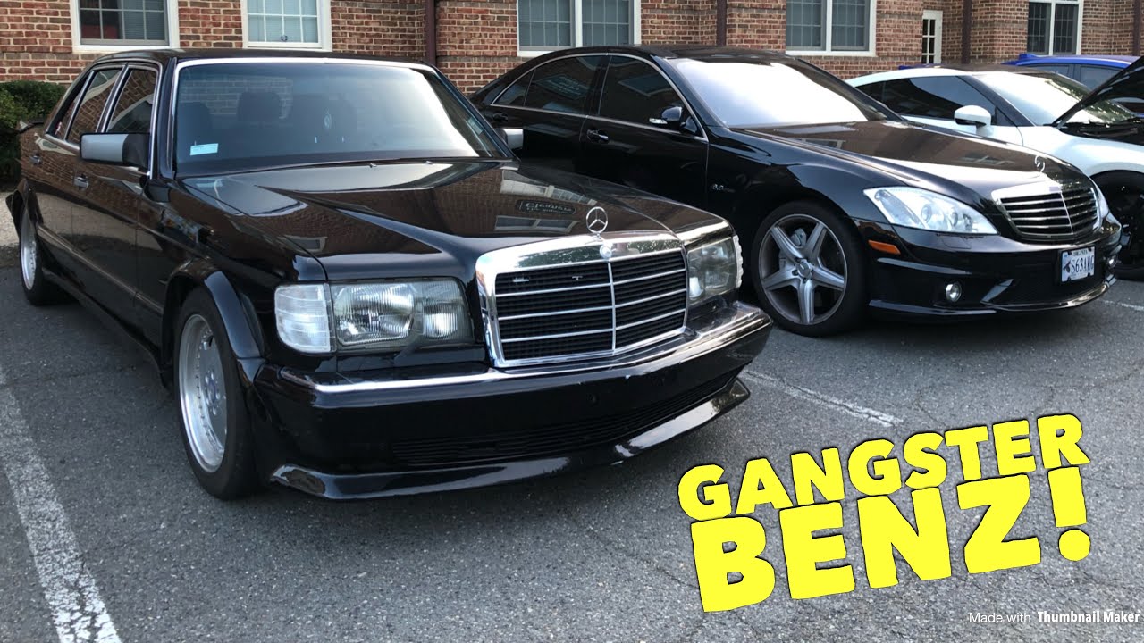 We Bought the Savage Garage Zender Widebody Mercedes 420SEL and took it to a Car Show!