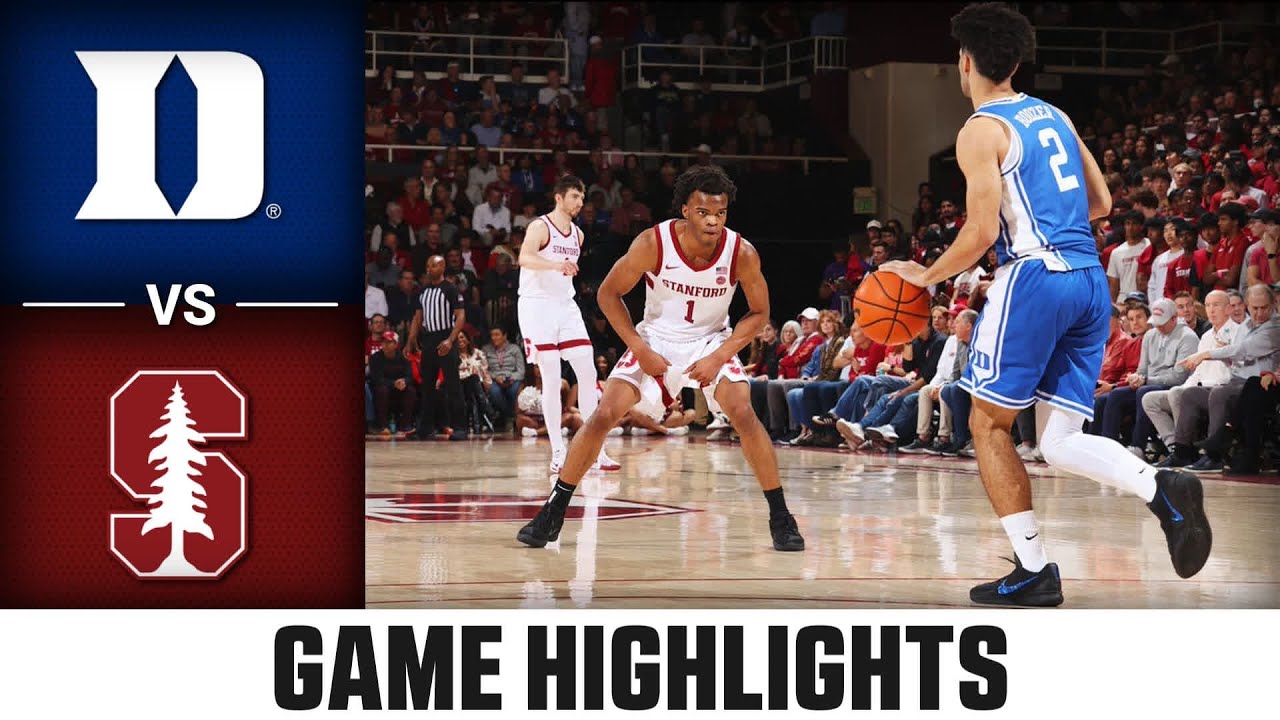 Duke vs. Stanford Game Highlights | 2025-26 ACC Men's Basketball