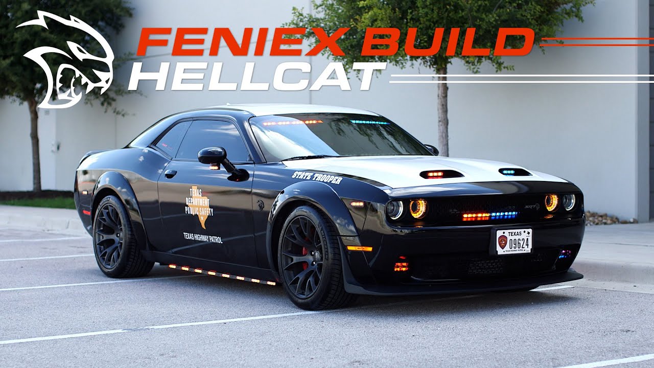 Feniex Build // Dodge Hellcat State Trooper