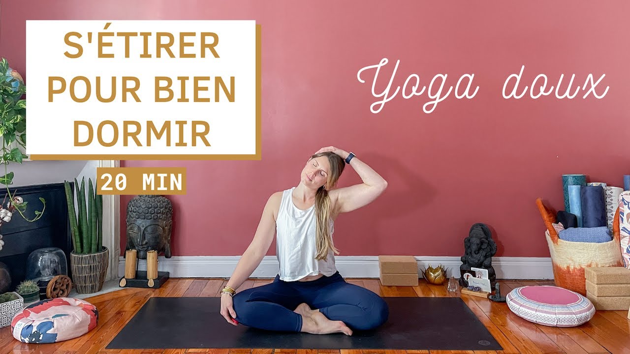 Routine Yoga du soir : 20 minutes d'étirements pour bien dormir (au lit ou sur tapis)