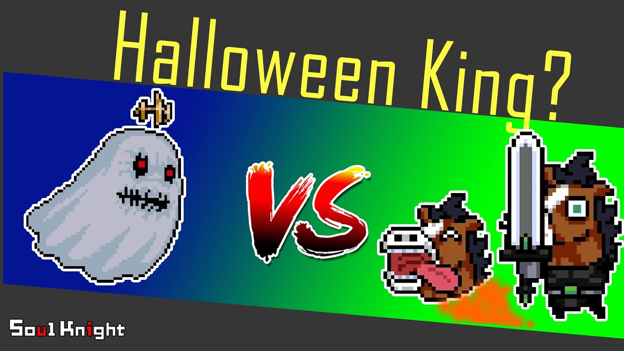 Phantom King vs Headless Knight - Who Is Stronger In Halloween Map Soul Knight?