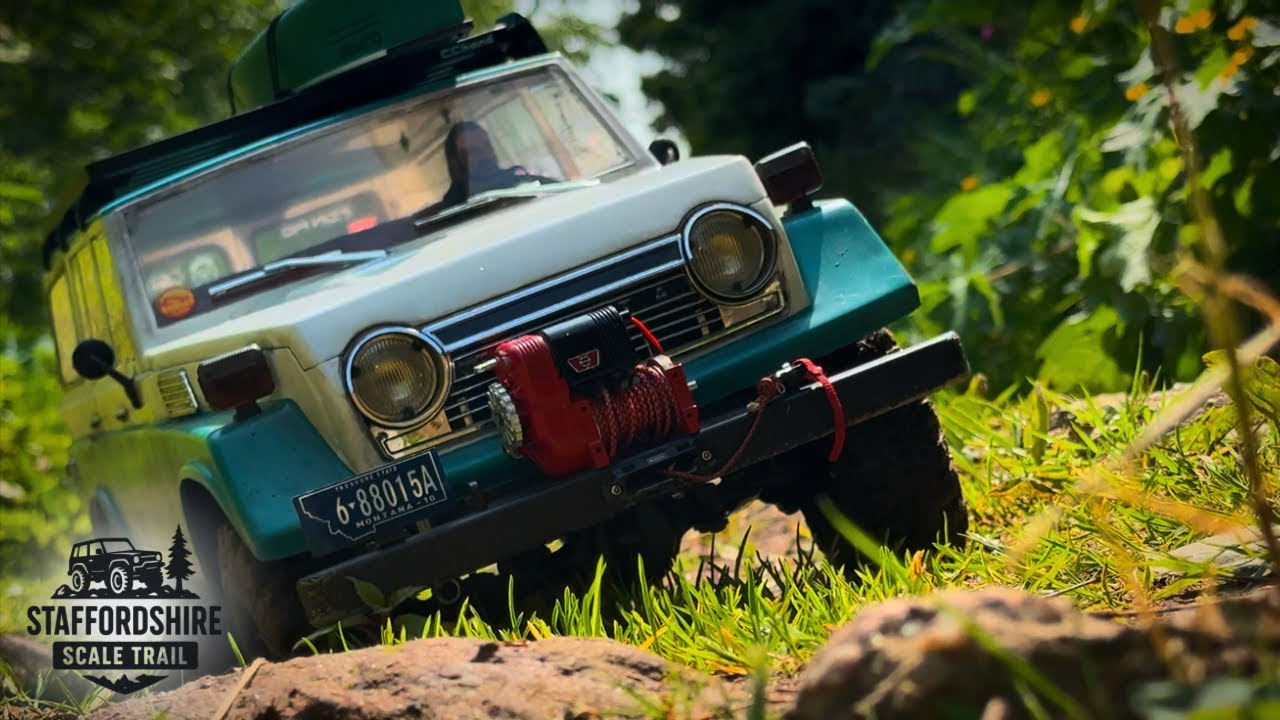 1/10 Scale Iron Pig FJ55 Jungle Trailing | RC4WD TF2 | Realistic RC Adventure