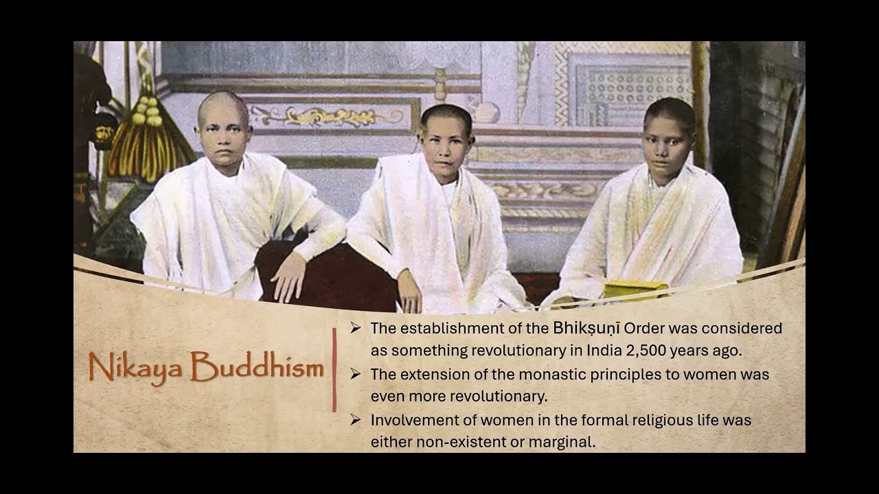 May 1st 2024 - Women in Buddhism: An Overview