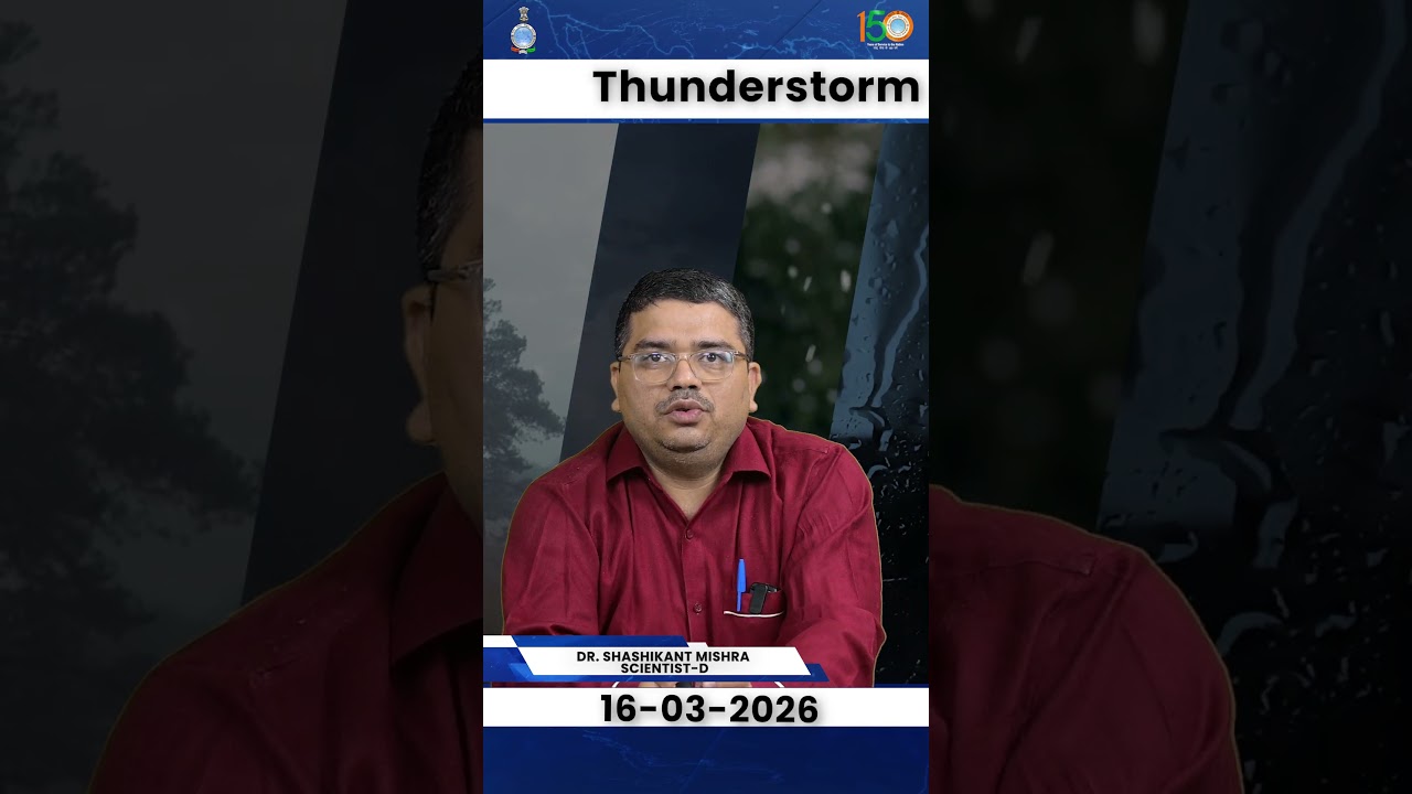 Thunderstorm & gusty winds with heavy rainfall/ hailstorm likely over NW, East and NE India today