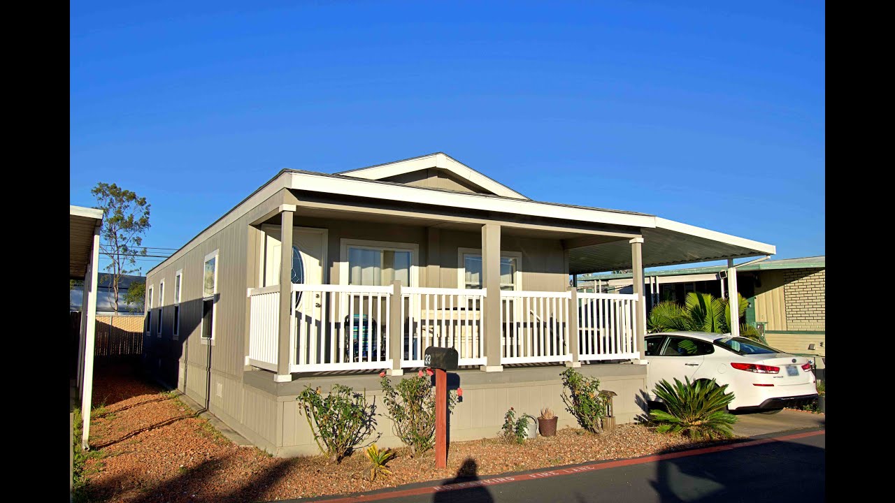 virtual open house. 2bed +den 2bath mobile home for sale San Diego