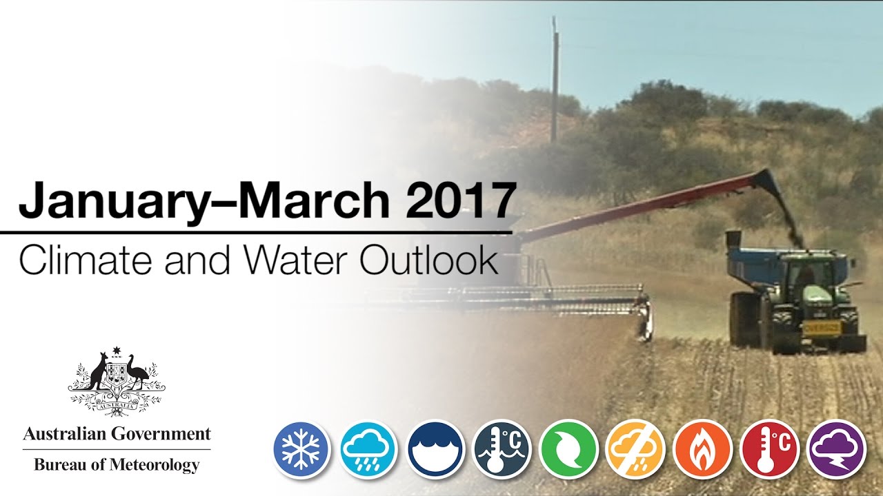 Climate and Water Outlook, January&ndash;March 2017