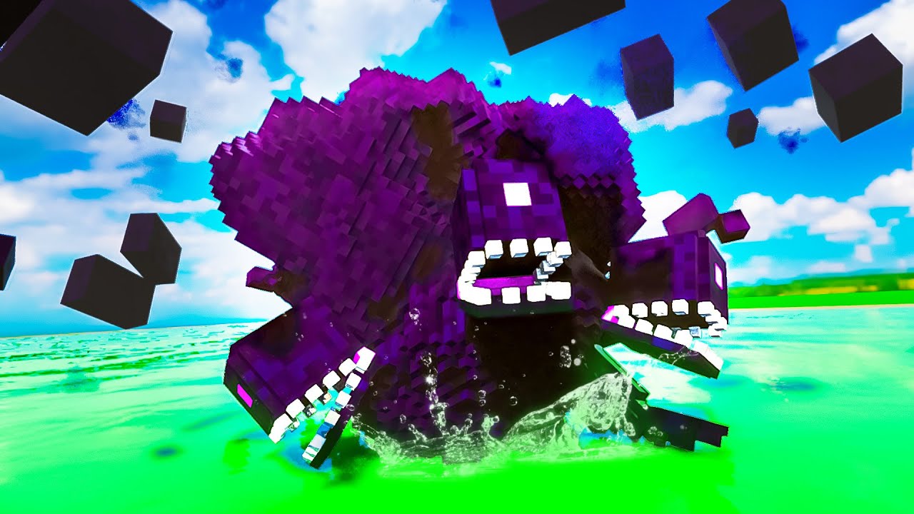 Гигантский монстр WITHER STORM расплавлен в КИСЛОТЕ! — Моды для разборки